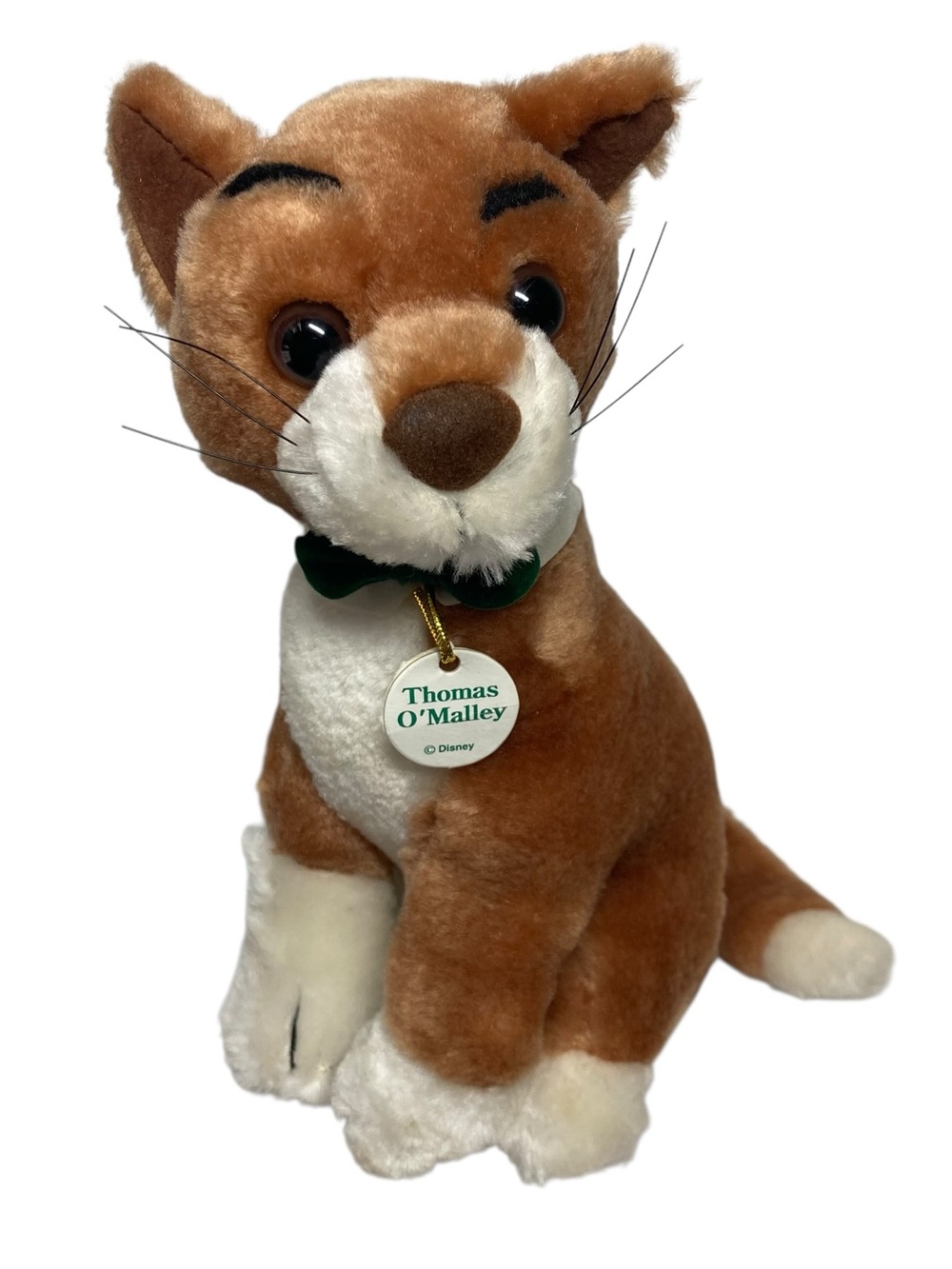 VTG Aristocats Thomas O’Malley Cat 7” Stuffed Plush Video Release Promo